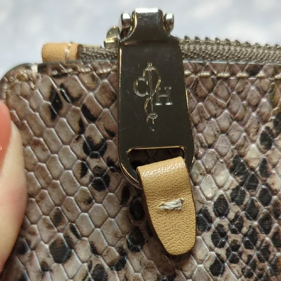 Cole Haan Snake Print Wristlet - Picture 4 of 6